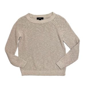FOREVER 21 Tan Long Sleeve Sweater